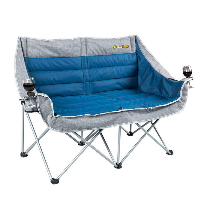 Oztrail Galaxy 2 Seater Chair With Arms