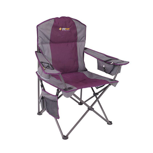 Oztrail Purple Cooler Arm Chair