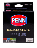 Penn Slammer Multi Colour Braid 150m Rolls