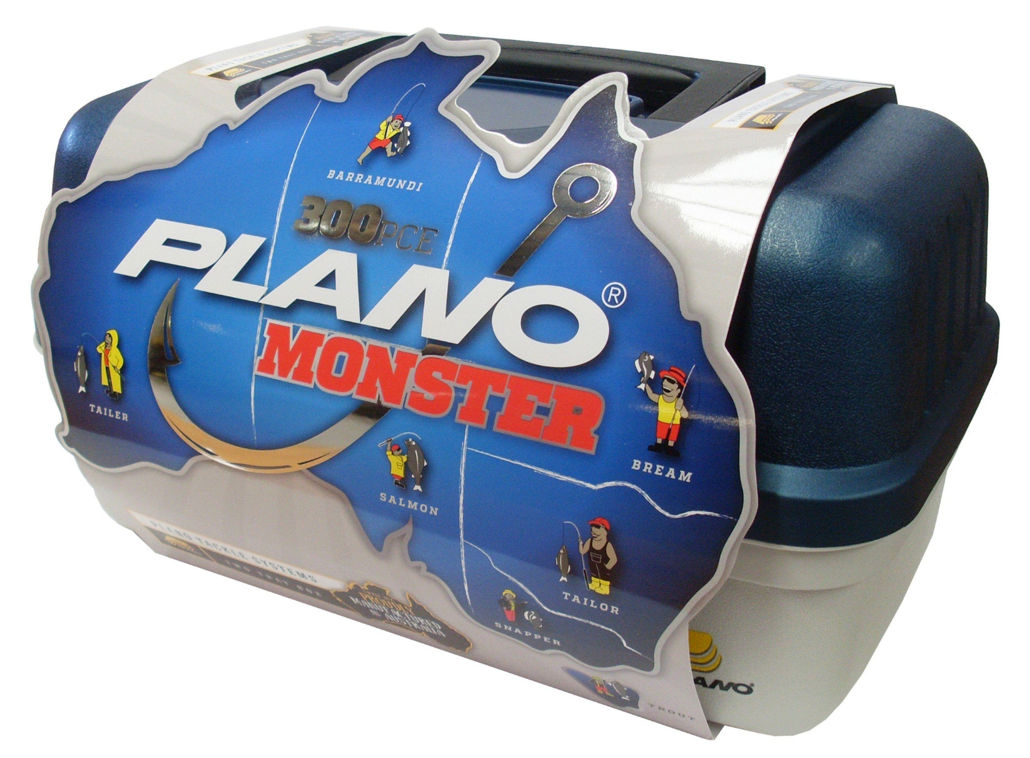Plano Aussie 300 Piece Fishing Tackle Box Kit main image 1