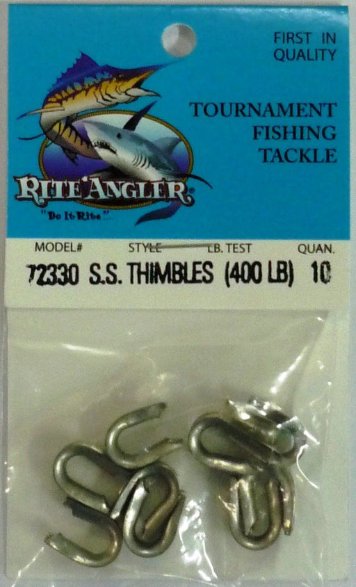 Rite Angler Thimbles 400lb