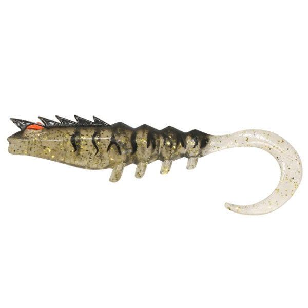 Squidgy Prawn Wriggler Tail Soft Plastic Lures