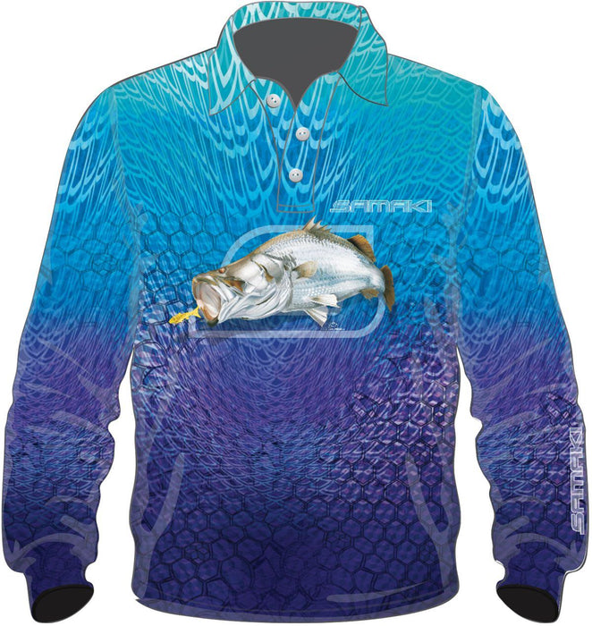 Samaki Stargazer Adult Fishing Shirts
