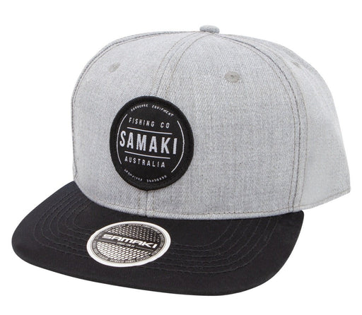Samaki Clean Cut Cap Grey