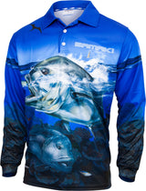 Samaki Giant Trevally Adult Fishing Shirts