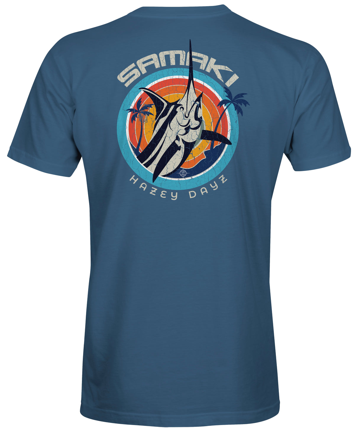 Samaki Hazey Dayz SS Tees Blue Horizon