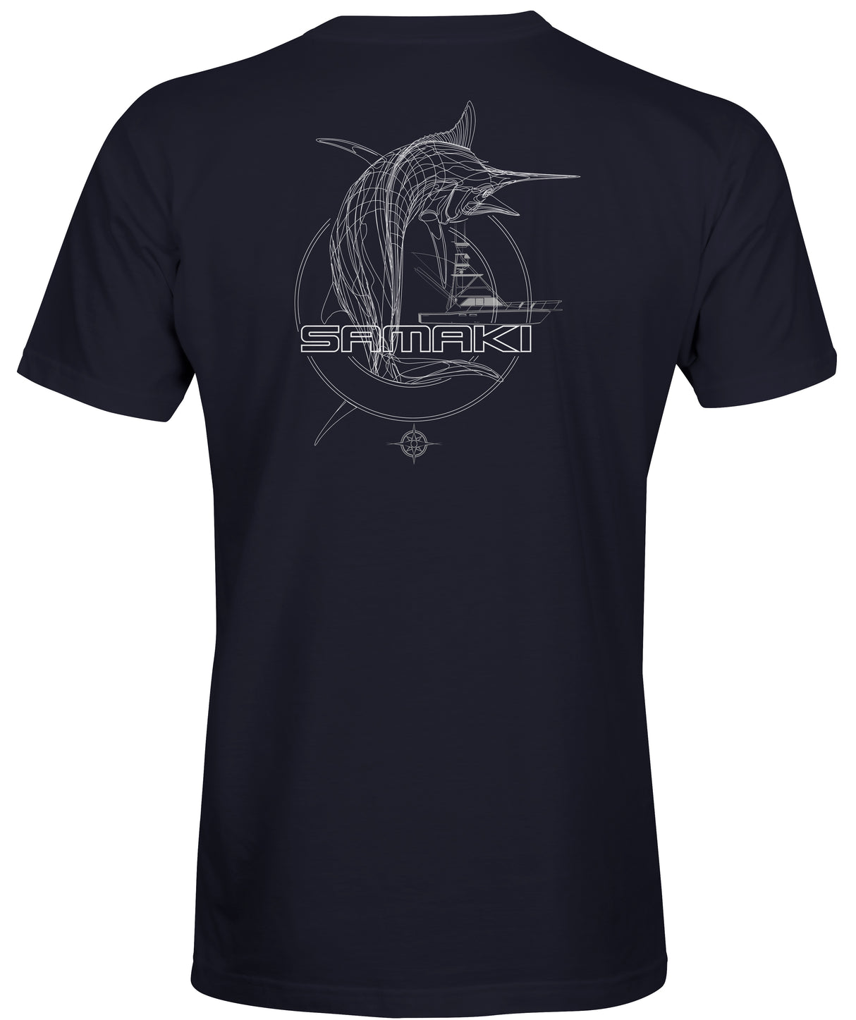 Samaki Marlin Line SS Tees Night Sky