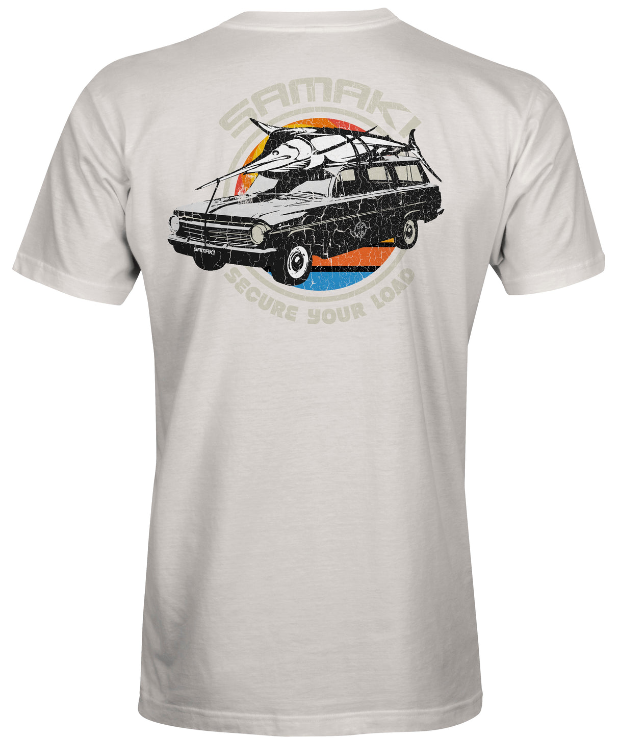 Samaki Secure Your Load SS Tees Vintage White