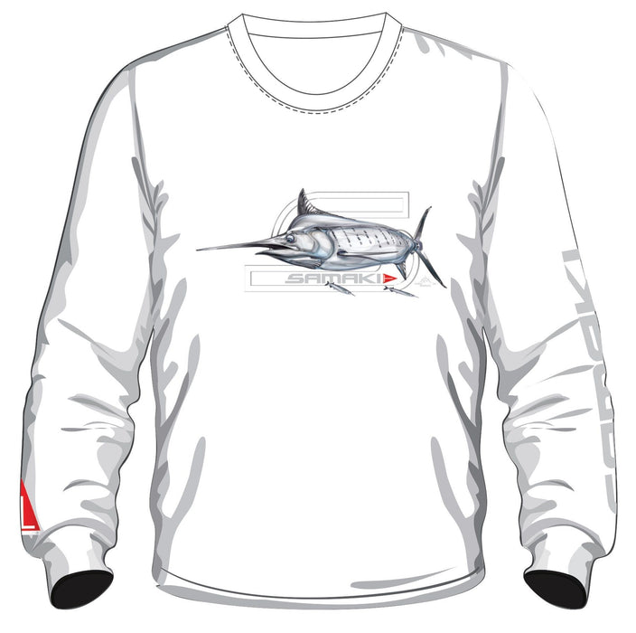Samaki Marlin Adult Fishing Shirts
