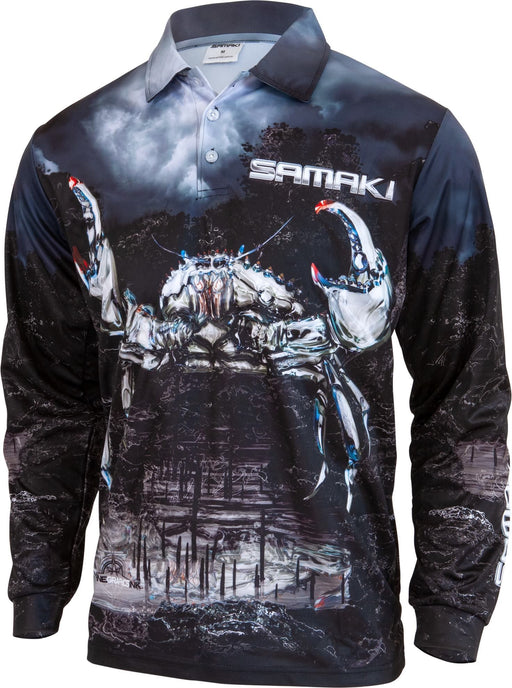 Samaki Metallic Mudddie Adult Fishing Shirts