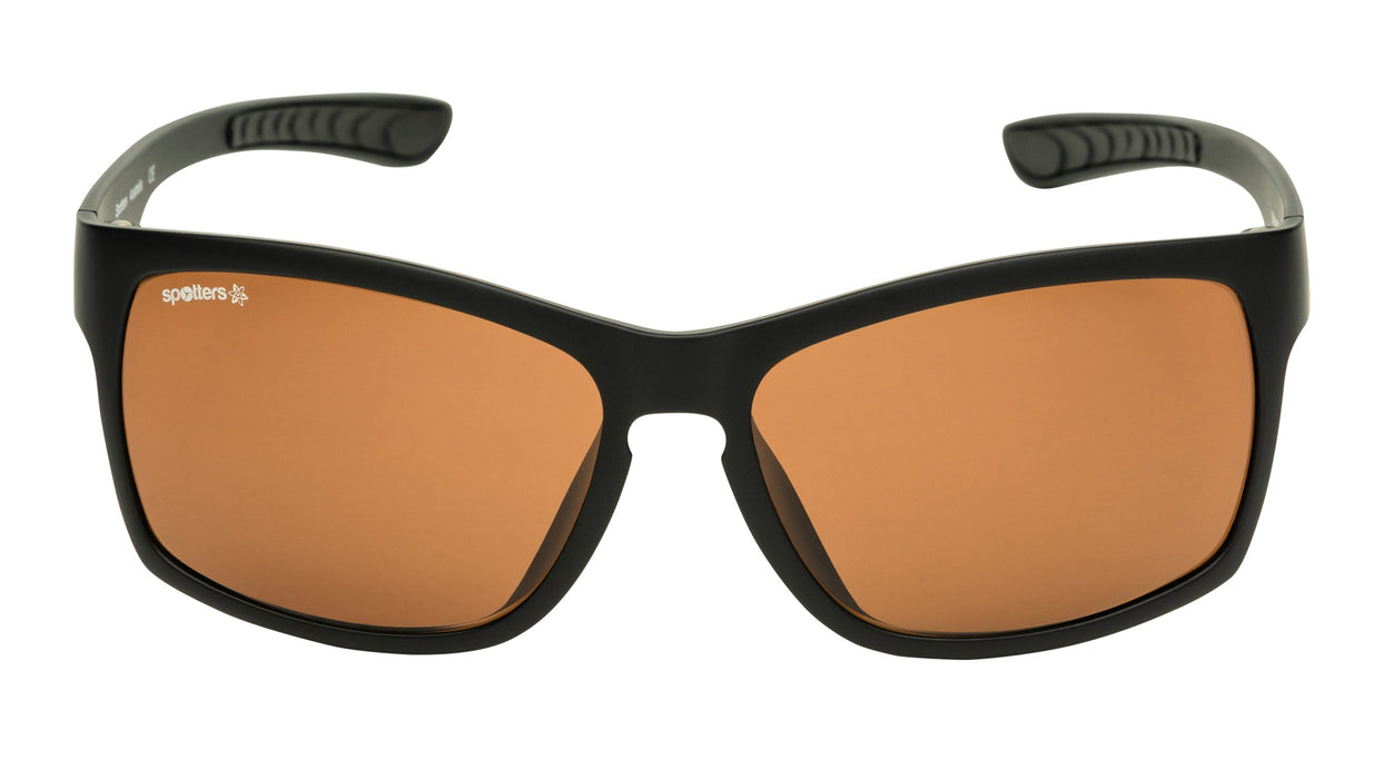 Spotters Savage Matt Black Frame Sunglasses