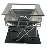 Trail-X Heavy Duty Stainless Steel Large BBQ Fire Pit