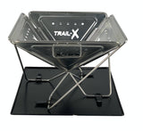 Trail-X Regular Stainless Steel Large BBQ Fire Pit