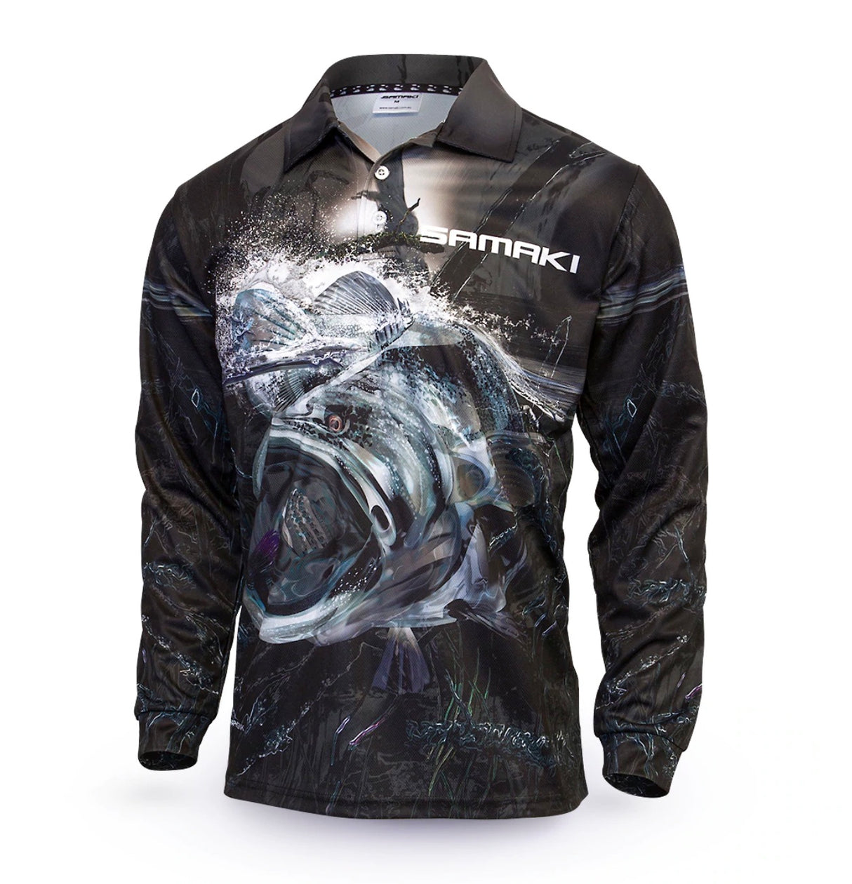 Samaki Stealth Cod Jnr Fishing Shirts