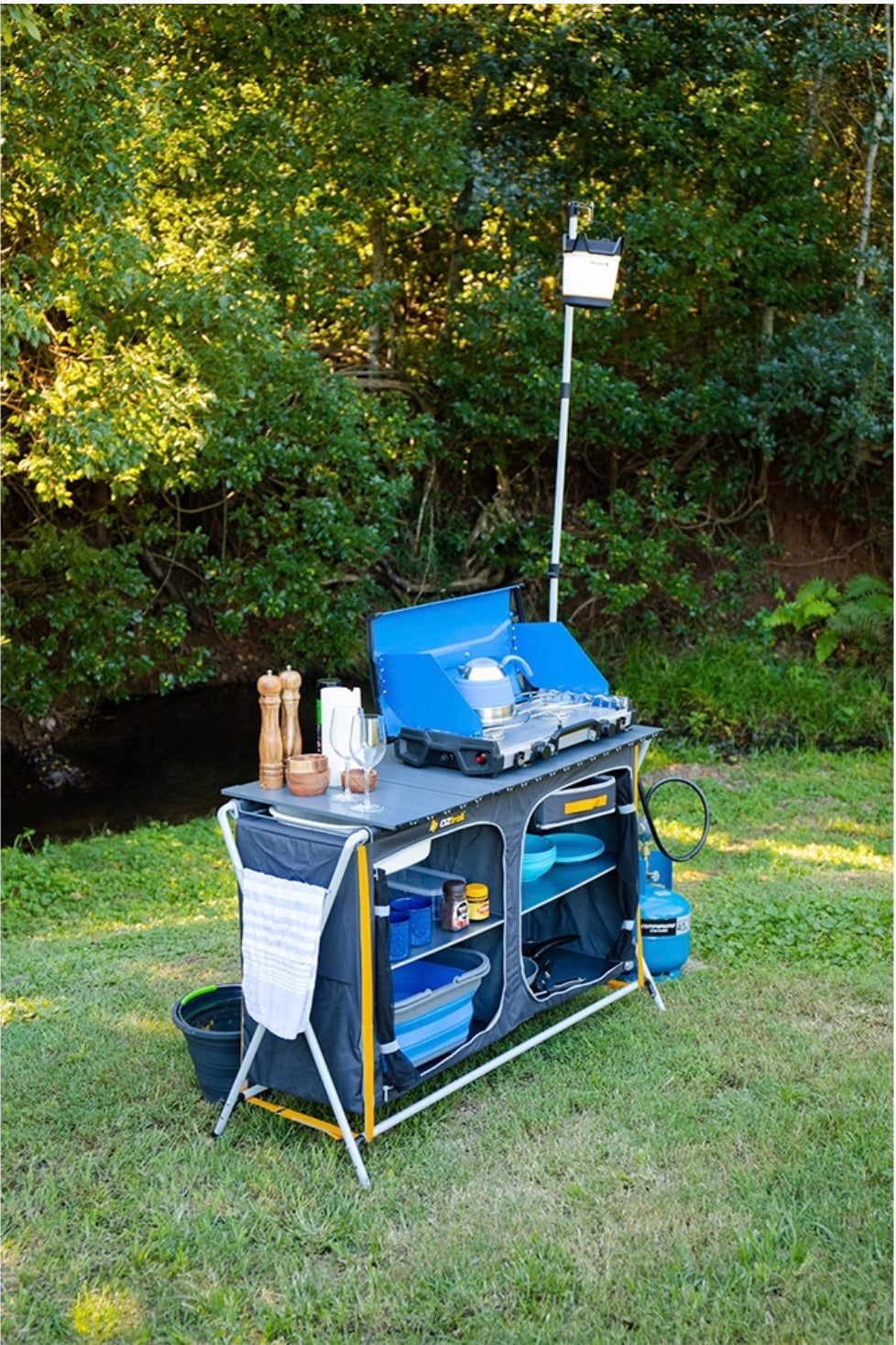 Oztrail Deluxe Kitchen With Sink