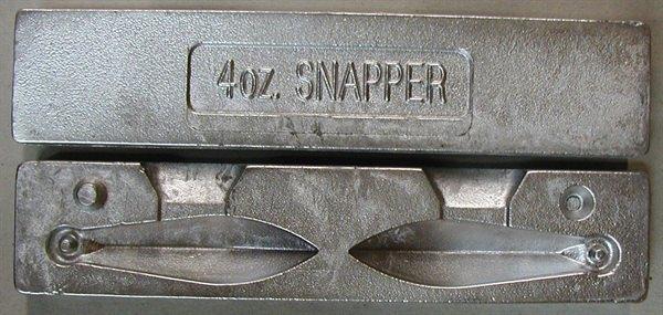 Seahorse Snapper Sinker Moulds