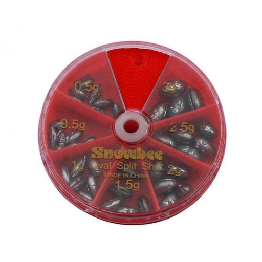 Snowbee Assorted Split Shot Sinker Pack