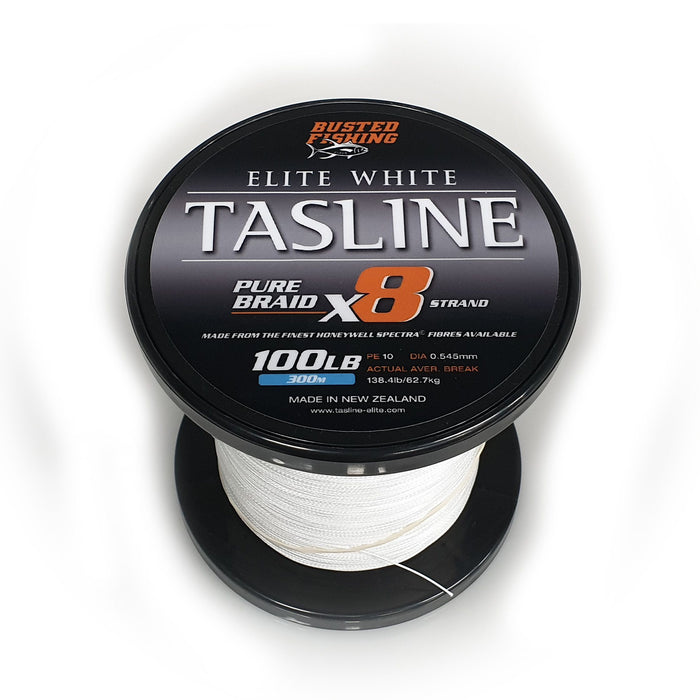 Tasline Elite White 300m Spools