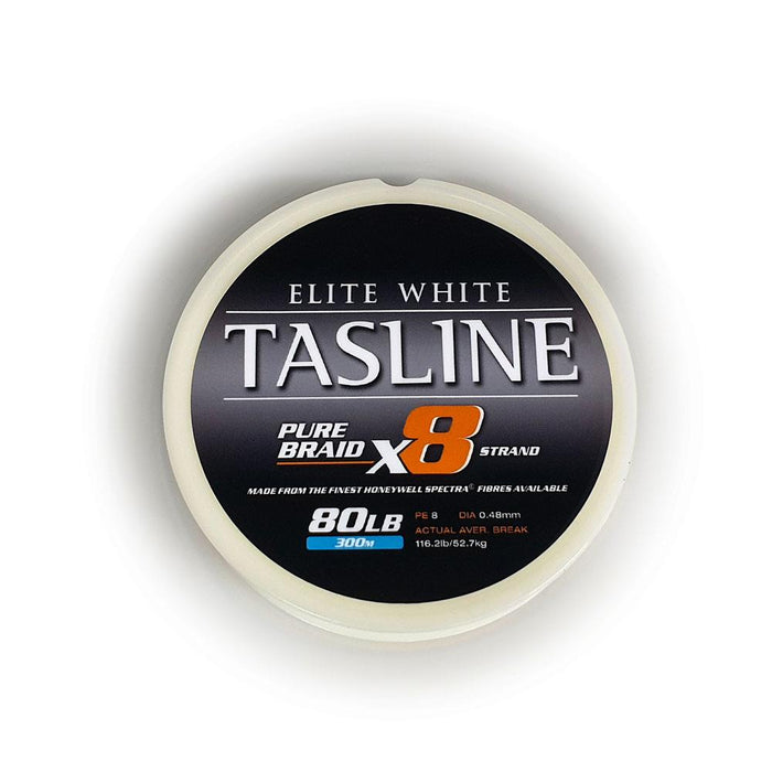 Tasline Elite White 300m Spools