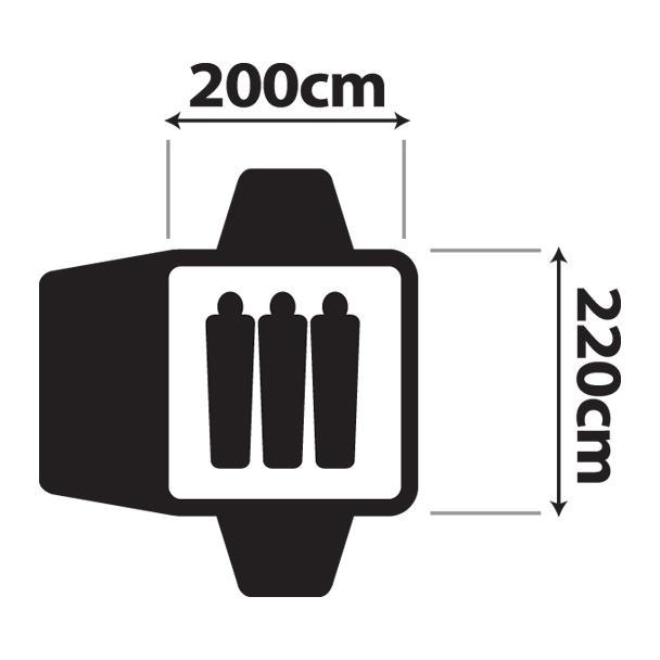 Oztrail Tasman 3V Dome Tent 2020 Model
