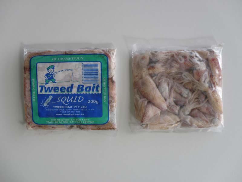Tweed Bait Squid 200g