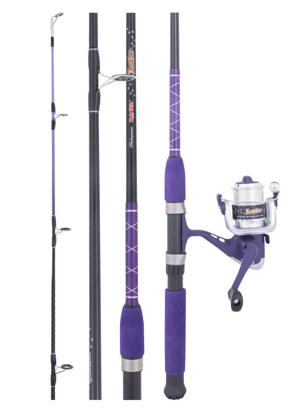 Ugly Stik Tackleratz 5ft Kids Combos