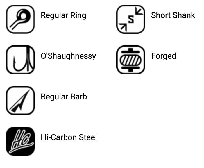 VMC 8527PS Forged 6X Strong Trebles 10 Pack