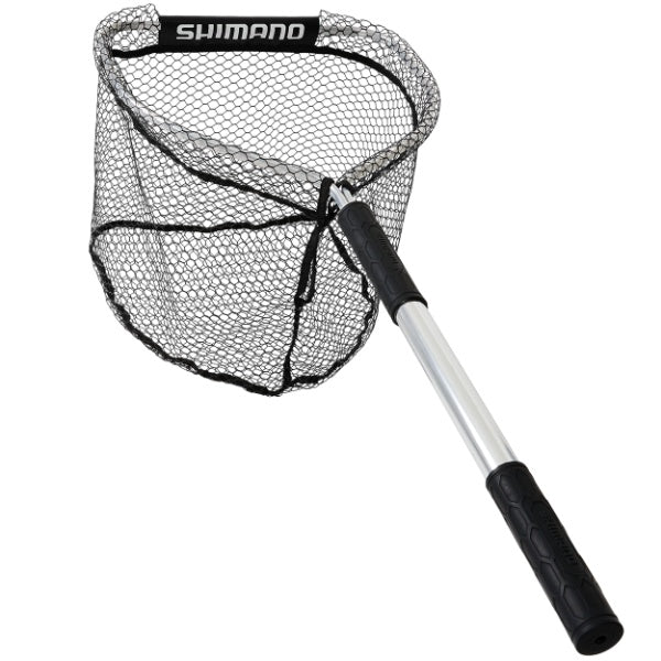 Fishing Net Portable Folding Handheld Fishing Landing Net Telescopic Handle  with Rope Lure Stream Fishing Cast Mesh Outdoor Fishing Tackle Accessories