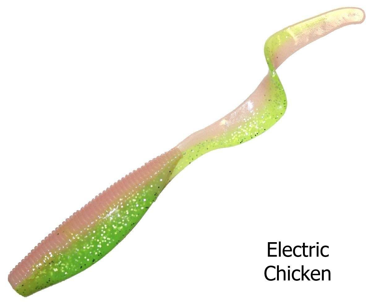 Zman Streakz Curl Tailz 5in Lures