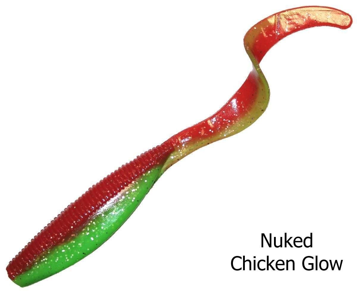 Zman Streakz Curl Tailz 5in Lures