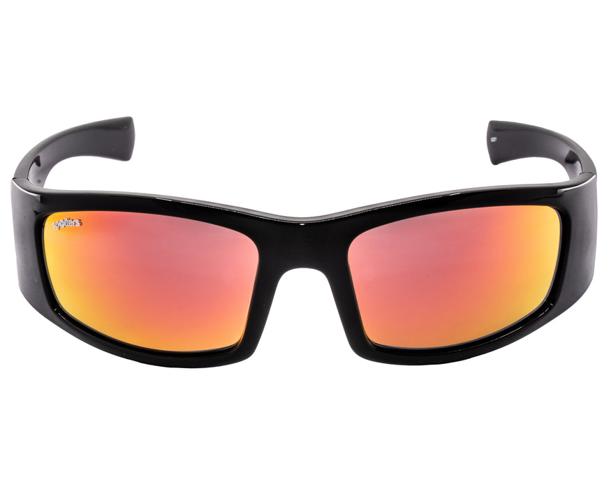 Spotters Coyote+ Gloss Black Frame Sunglasses