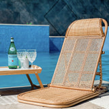 Alohra Coogee Rattan Deluxe Beach Chair