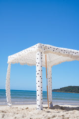 Alohra Deluxe Beach Cabana Speckled White