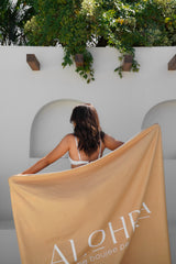Sand Free Beach Towels Sun Kissed Gold