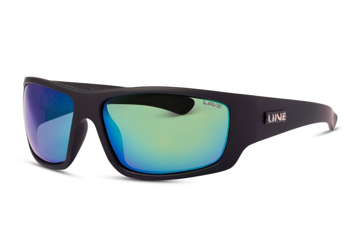 Liive Kuta Mirror Polar Matt Black Frame