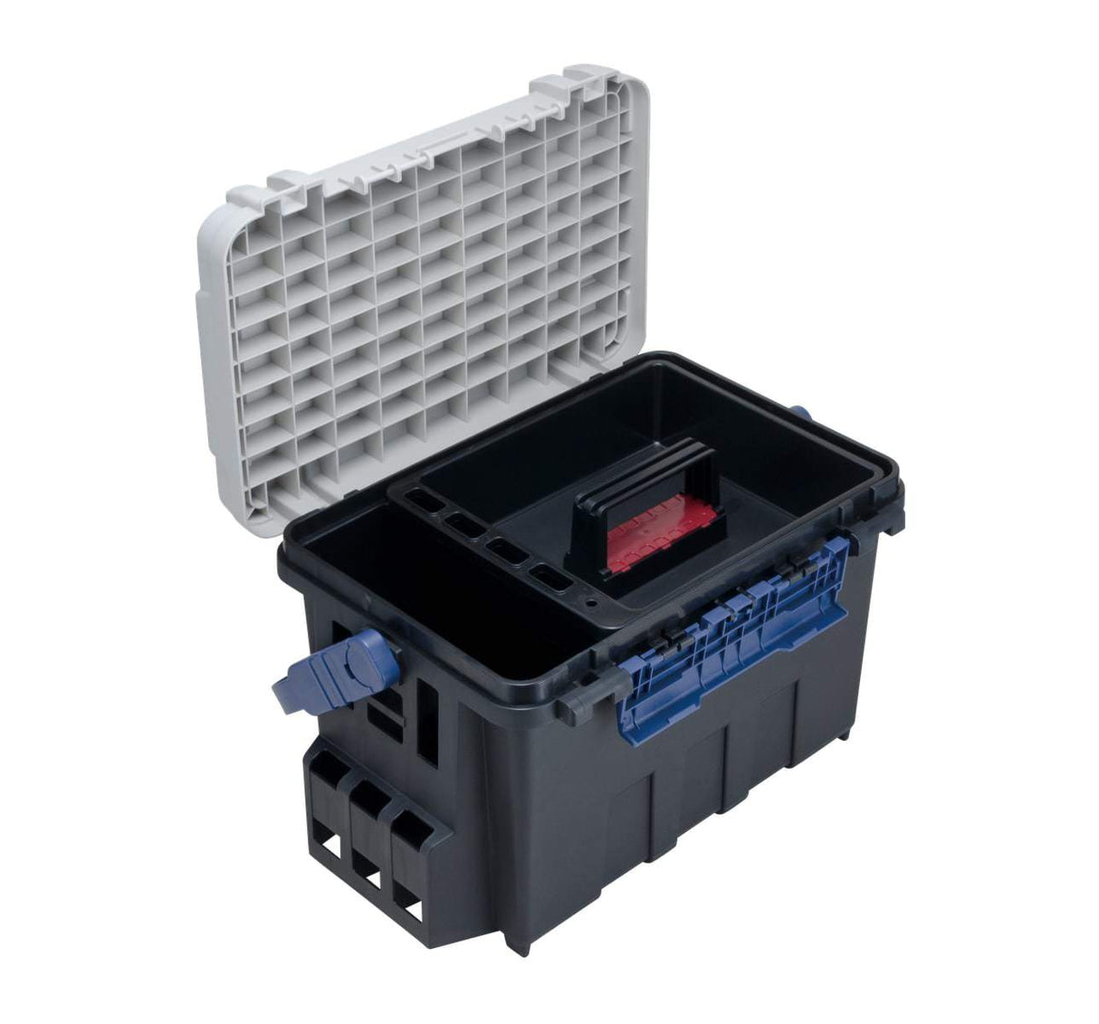 Versus Meiho Bucket Mouth BM 9000 Black Tackle Box